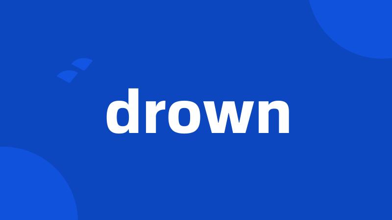 drown