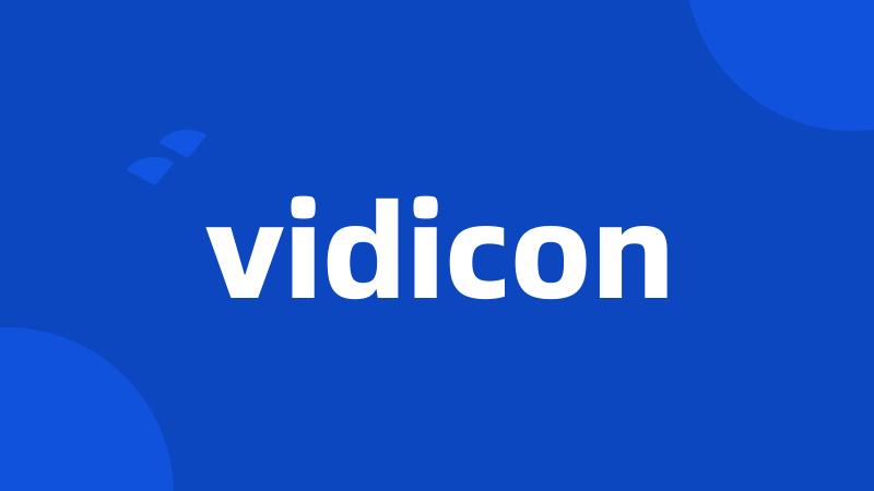 vidicon