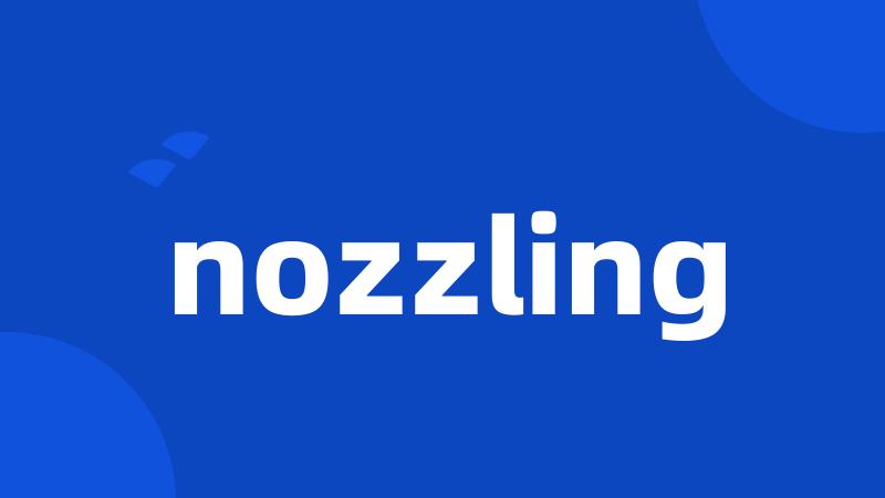 nozzling