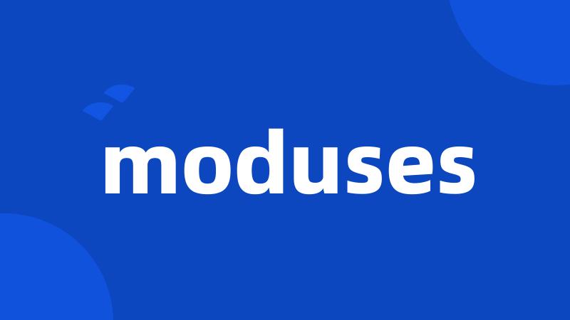 moduses