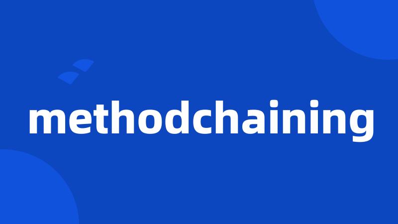 methodchaining