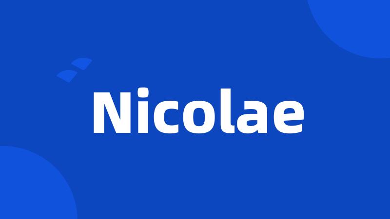 Nicolae