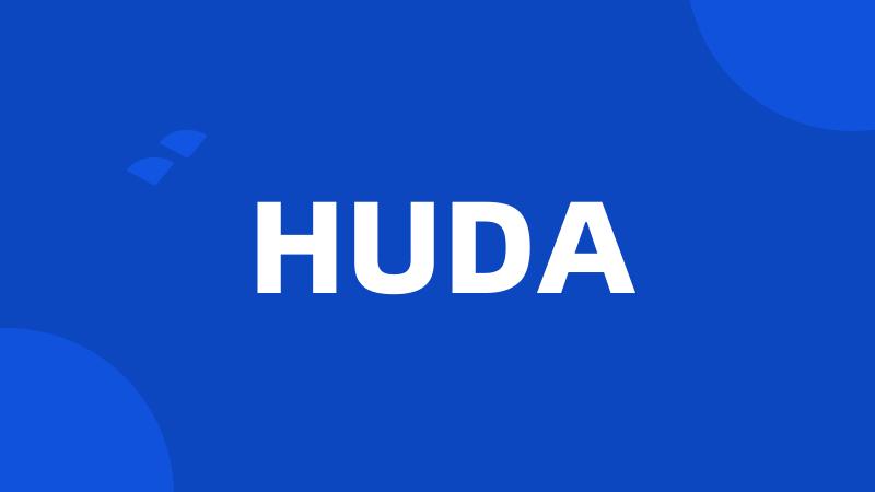 HUDA