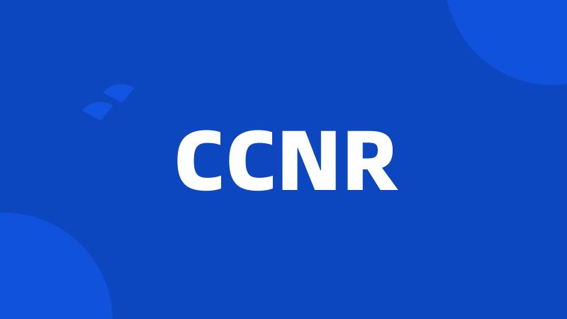 CCNR