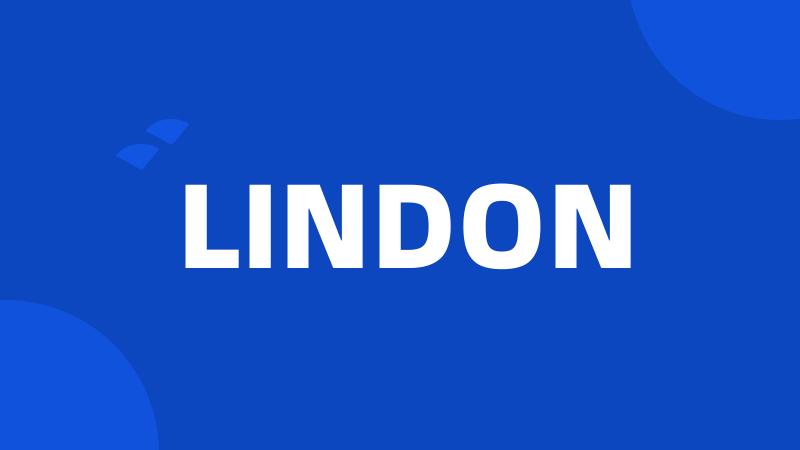 LINDON