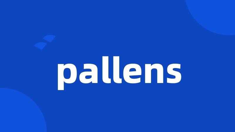 pallens