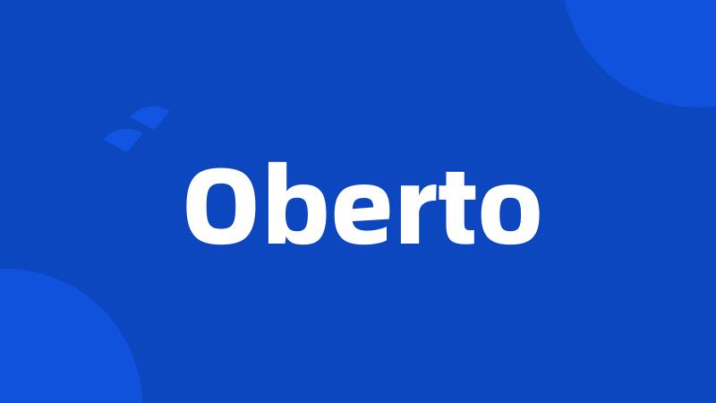 Oberto