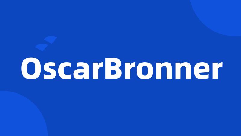 OscarBronner