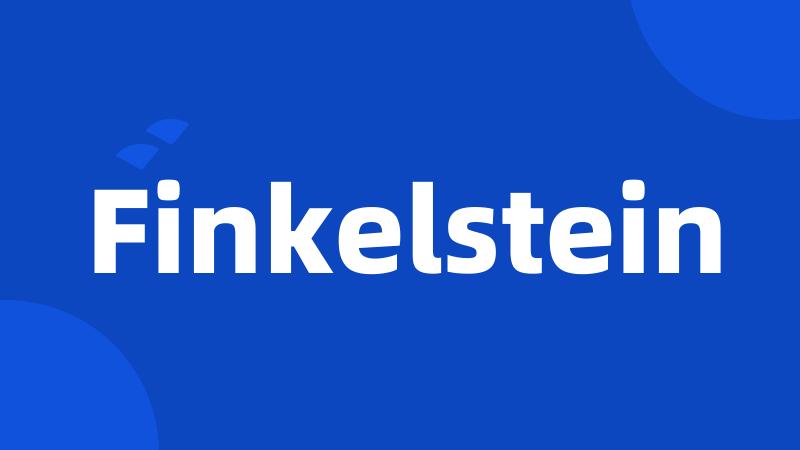 Finkelstein