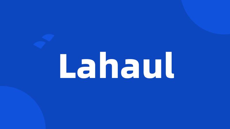 Lahaul