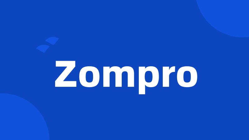 Zompro