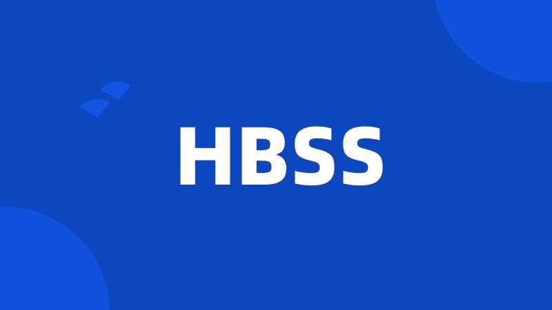 HBSS