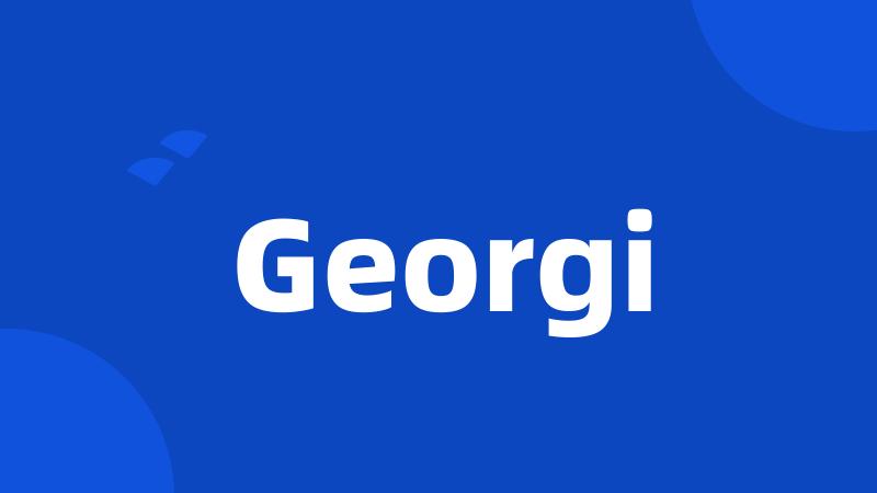 Georgi