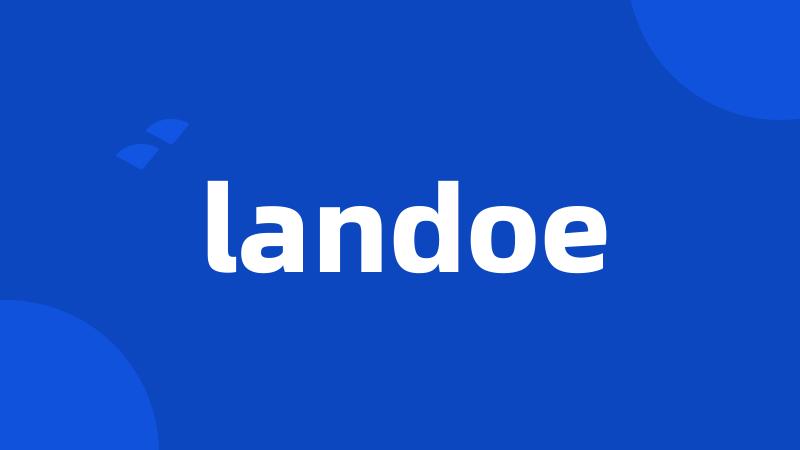 landoe