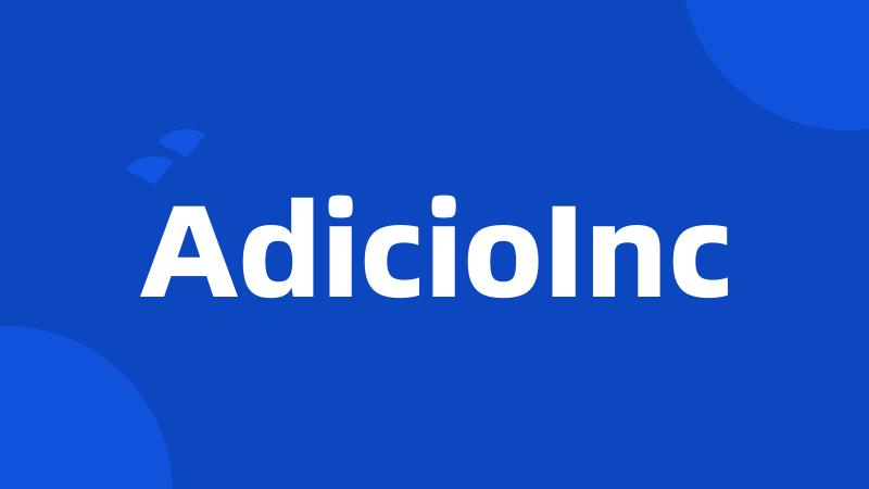 AdicioInc