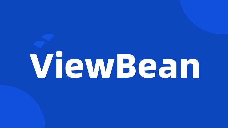 ViewBean