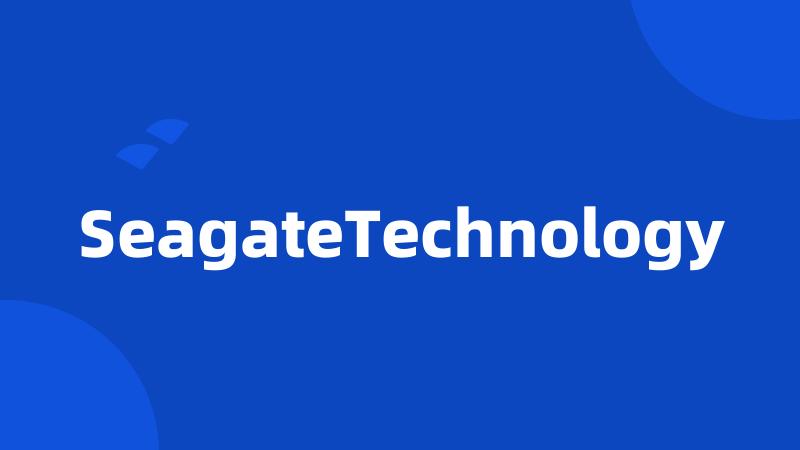 SeagateTechnology