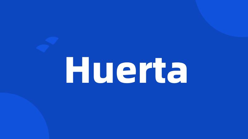 Huerta