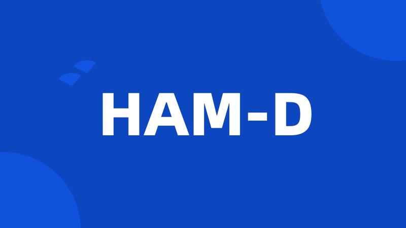 HAM-D