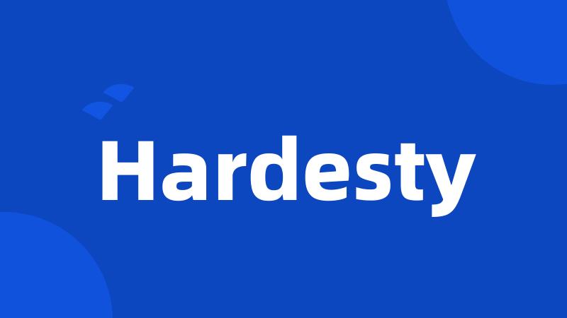 Hardesty