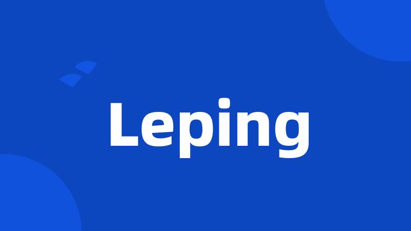 Leping