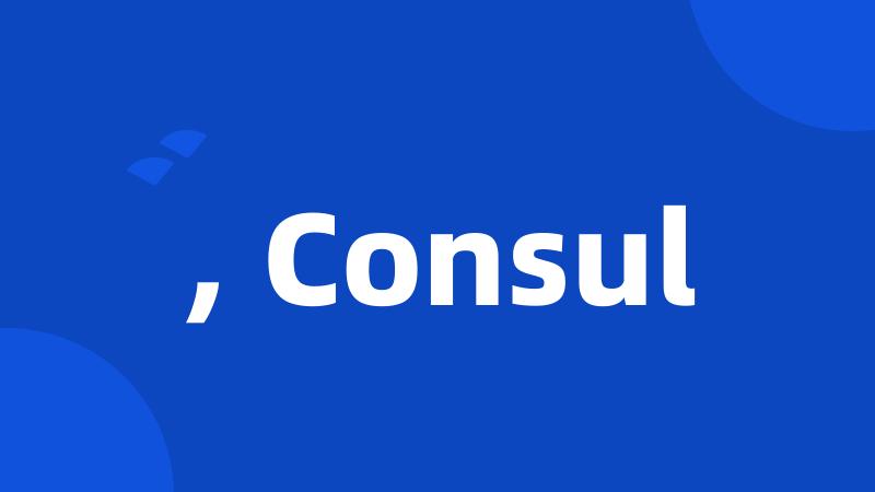 , Consul