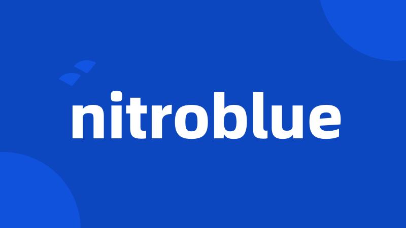 nitroblue