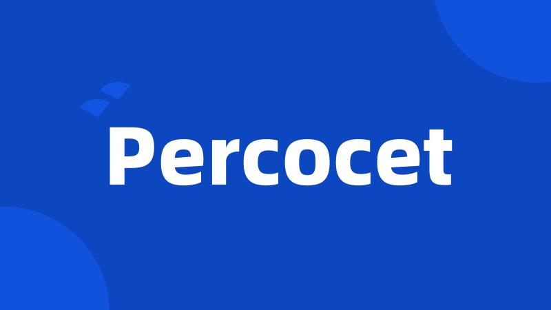 Percocet