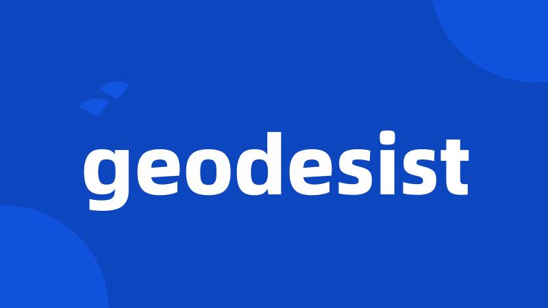 geodesist