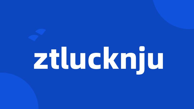 ztlucknju