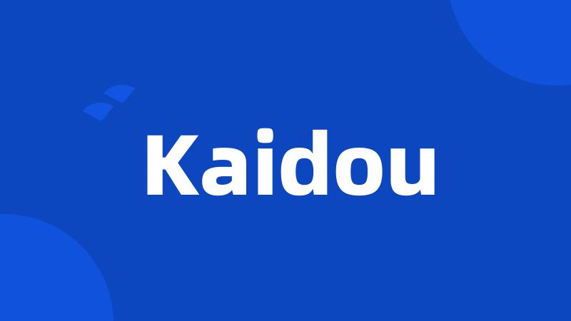 Kaidou