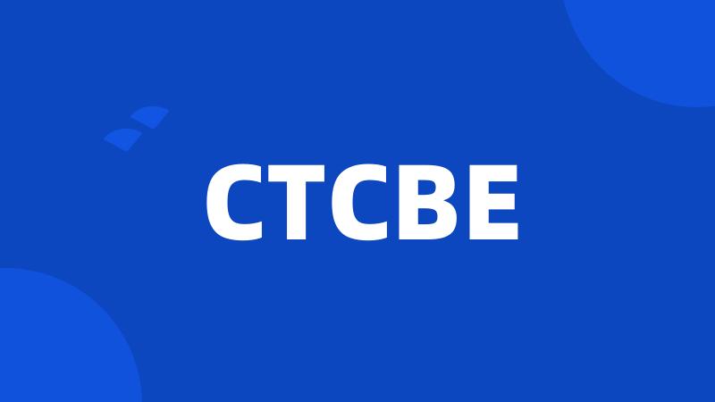 CTCBE