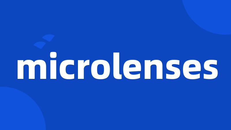 microlenses