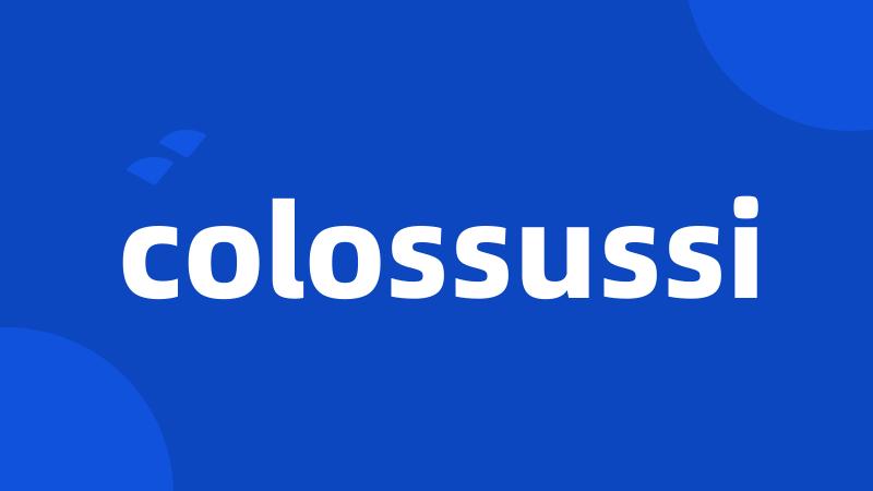 colossussi