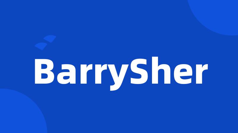 BarrySher