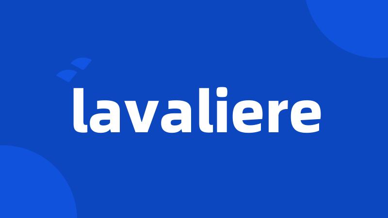 lavaliere