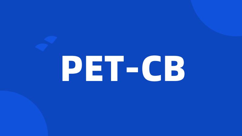 PET-CB