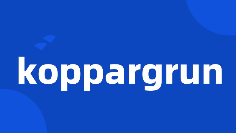 koppargrun