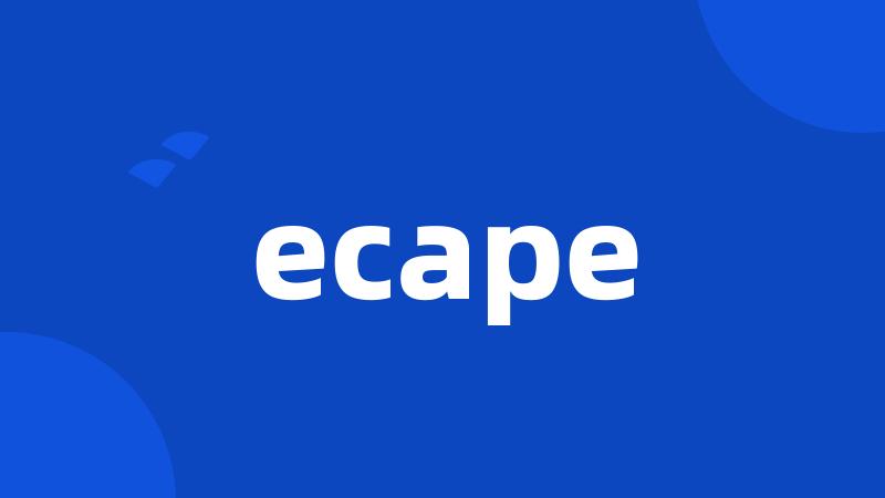 ecape