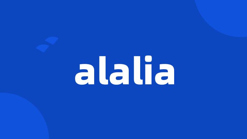 alalia