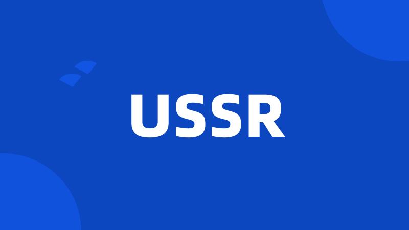 USSR