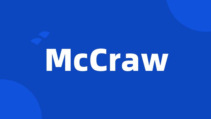 McCraw