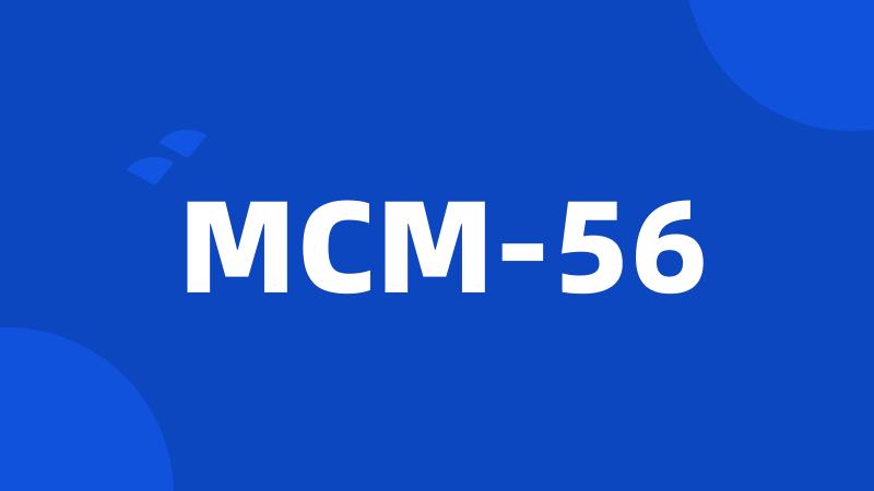 MCM-56