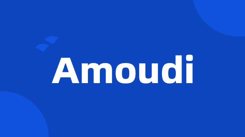 Amoudi