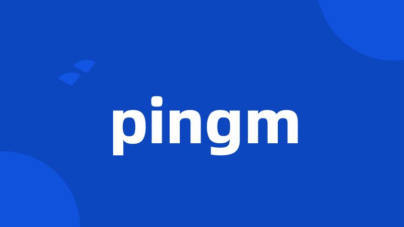 pingm