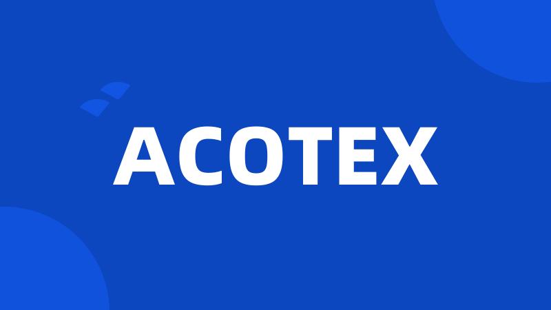 ACOTEX