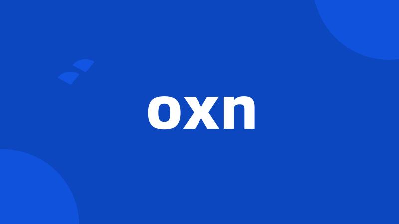 oxn