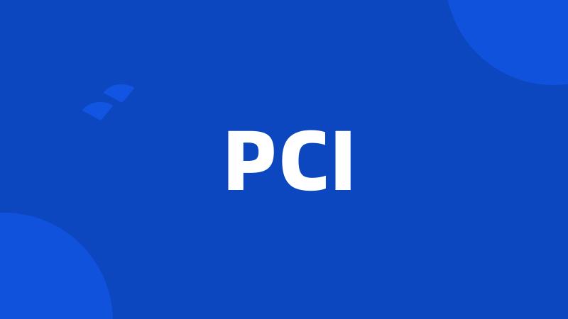 PCI