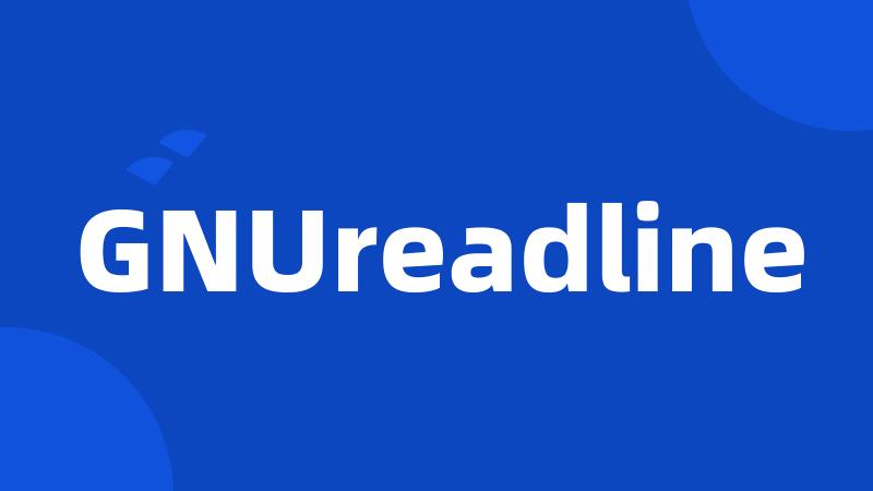 GNUreadline