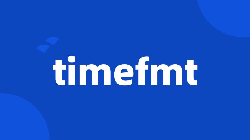 timefmt